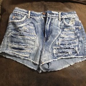 Jean shorts